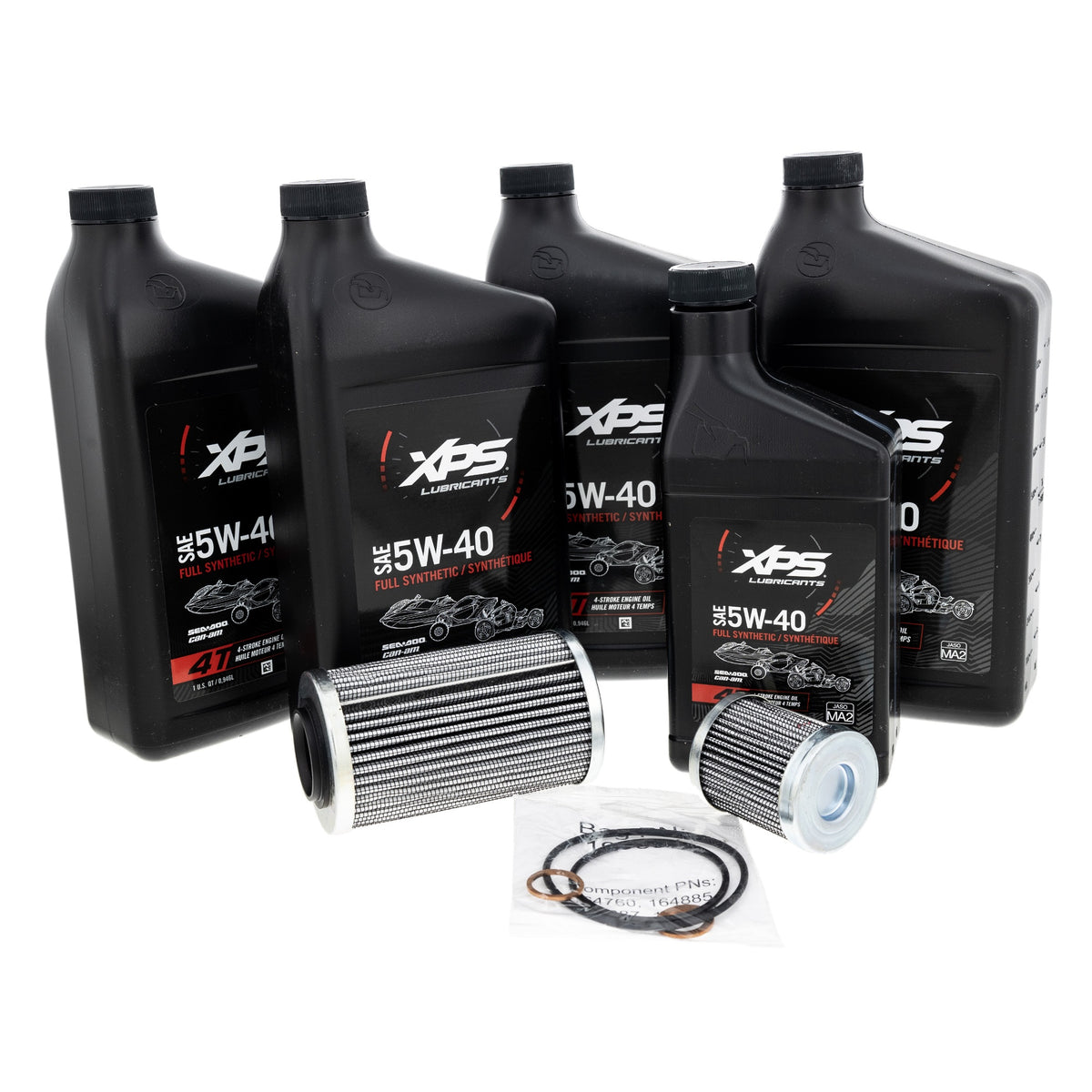 Can-Am Spyder 5W-40 Full Synthetic Oil Change Kit 9779483