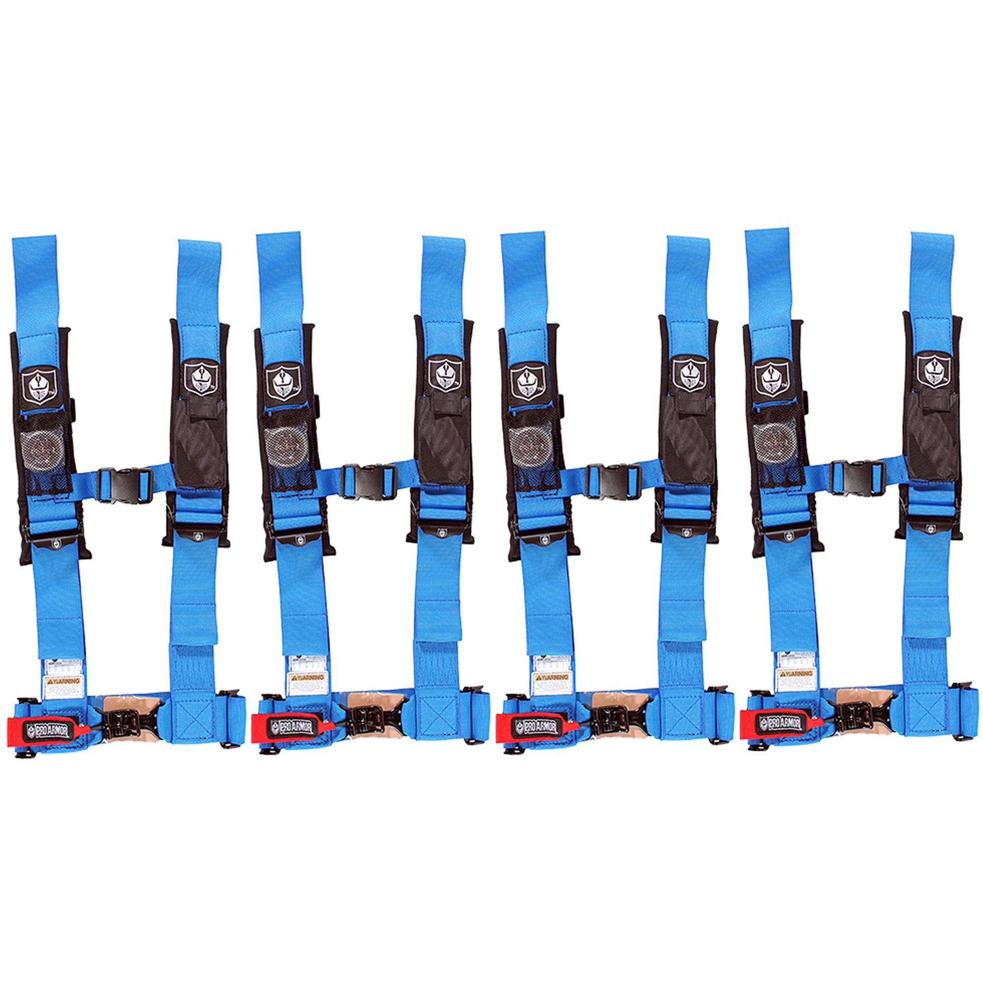 Pro Armor A114230VB 4 Point 3" Harness 1000 900 570 800 500 XP XC (4-PACK)