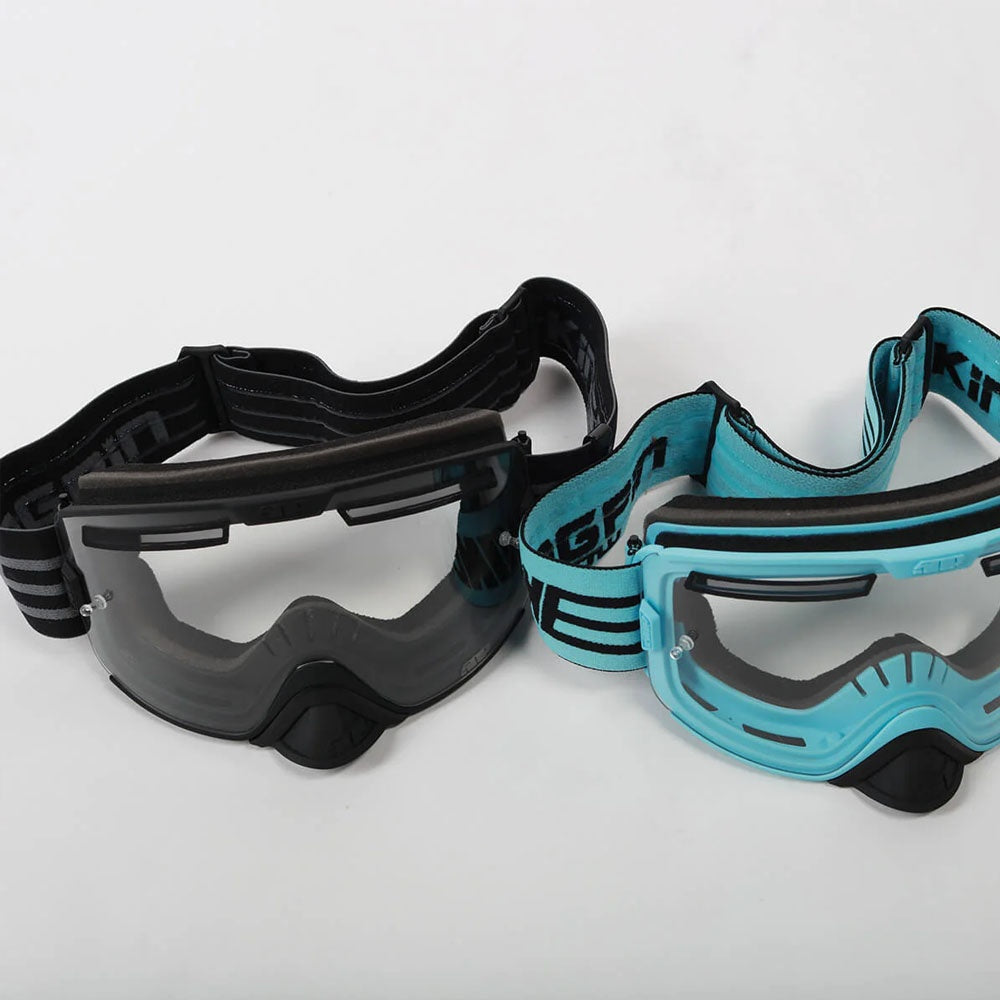 509 F02015300-000-001 Kingpin Offroad Flow Goggle Vented Anti-Fog Anti-Scratch Quick