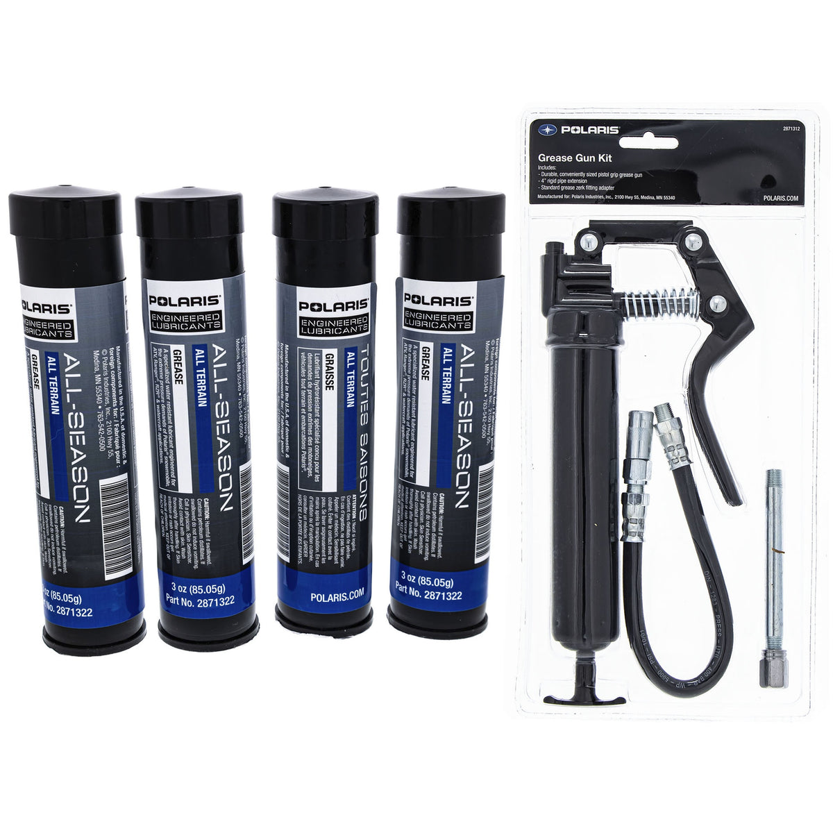 Polaris 4 oz. All Season Grease Gun Kit FK1000031
