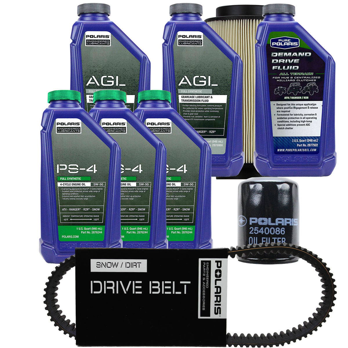 Polaris FK1004090 Full Maintenance Plus Kit RZR 1000 XP 4 2014