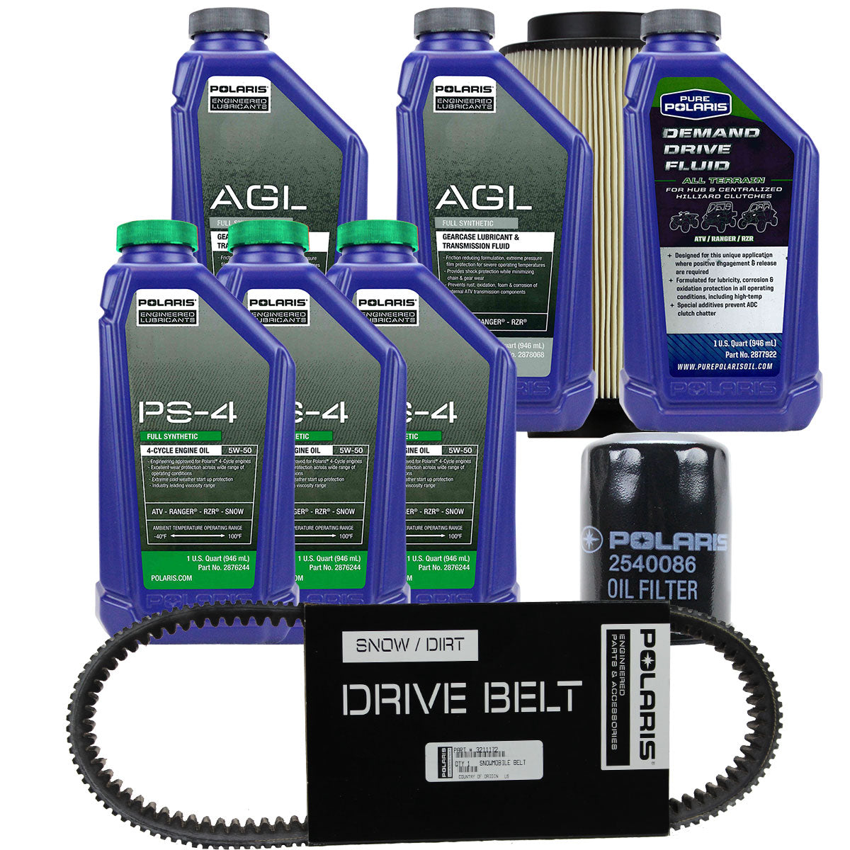 Polaris FK1004092 Full Maintenance Plus Kit RZR XC 900 XC 2015