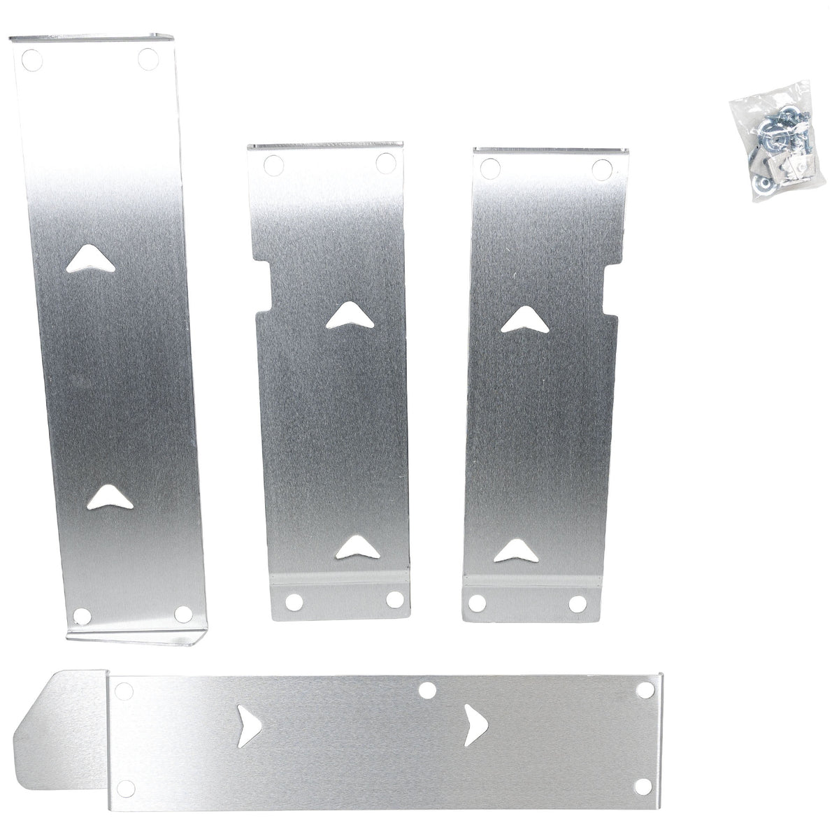 Pro Armor Aluminum Side Skid Plate P101026 alternate view