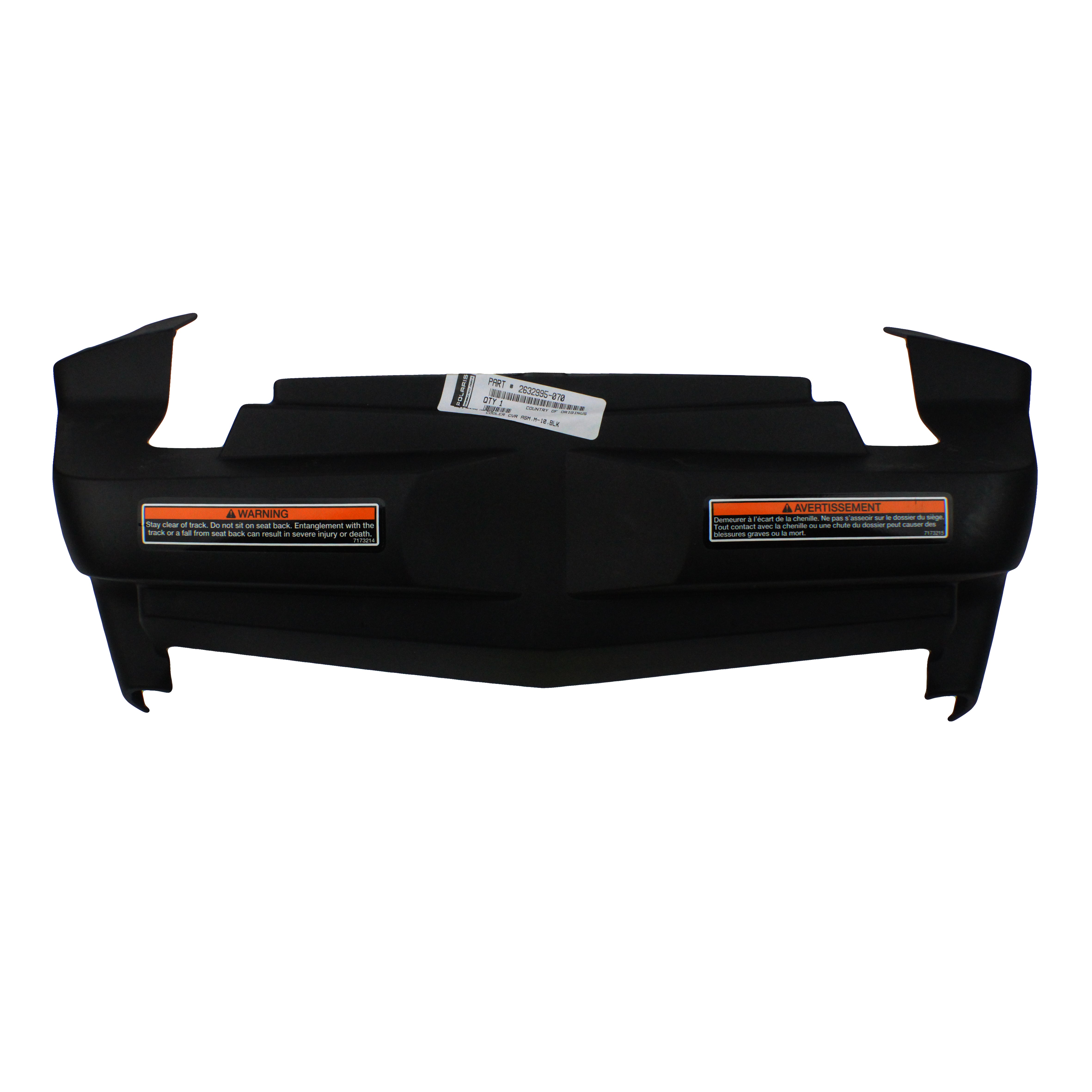 Polaris 2632995-070 Black Cooler Cover Switchback IQ Fusion 900 600 700 Turbo