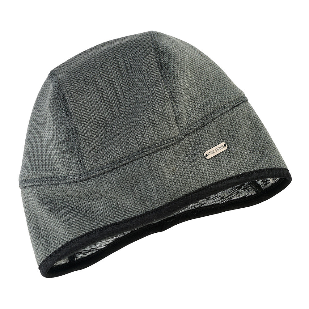 Polaris Tech Mesh Beanie with Metallic Polaris Tag Gray Womens