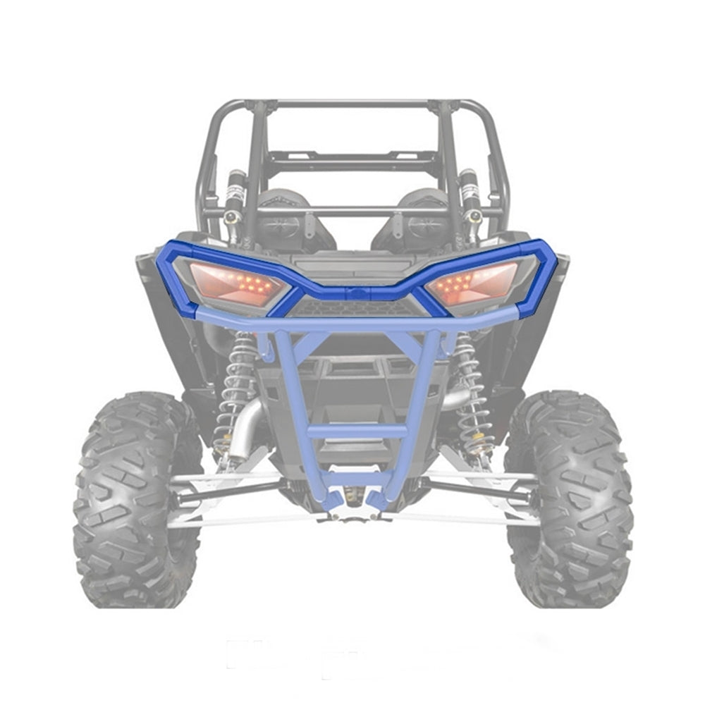 Polaris 2879452-619 VooDoo Blue Rear Extreme Bumper RZR 1000 XP 2015
