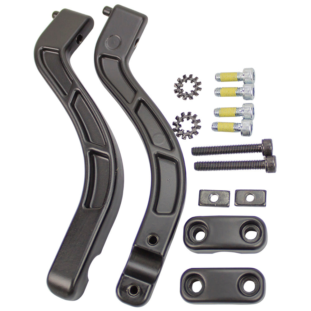 Polaris 2881241-458 Matte Black Hand Guard Mount Kit RMK SKS Assault 800 850 600