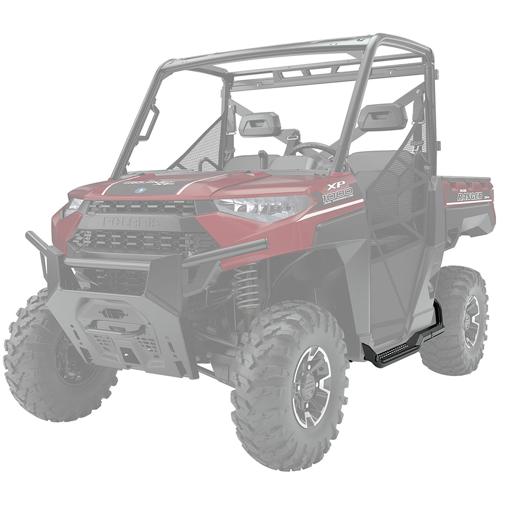 Polaris 2882530 Rock Guard Sliders with Step Ranger Trail Boss Pro XD 1000 XP