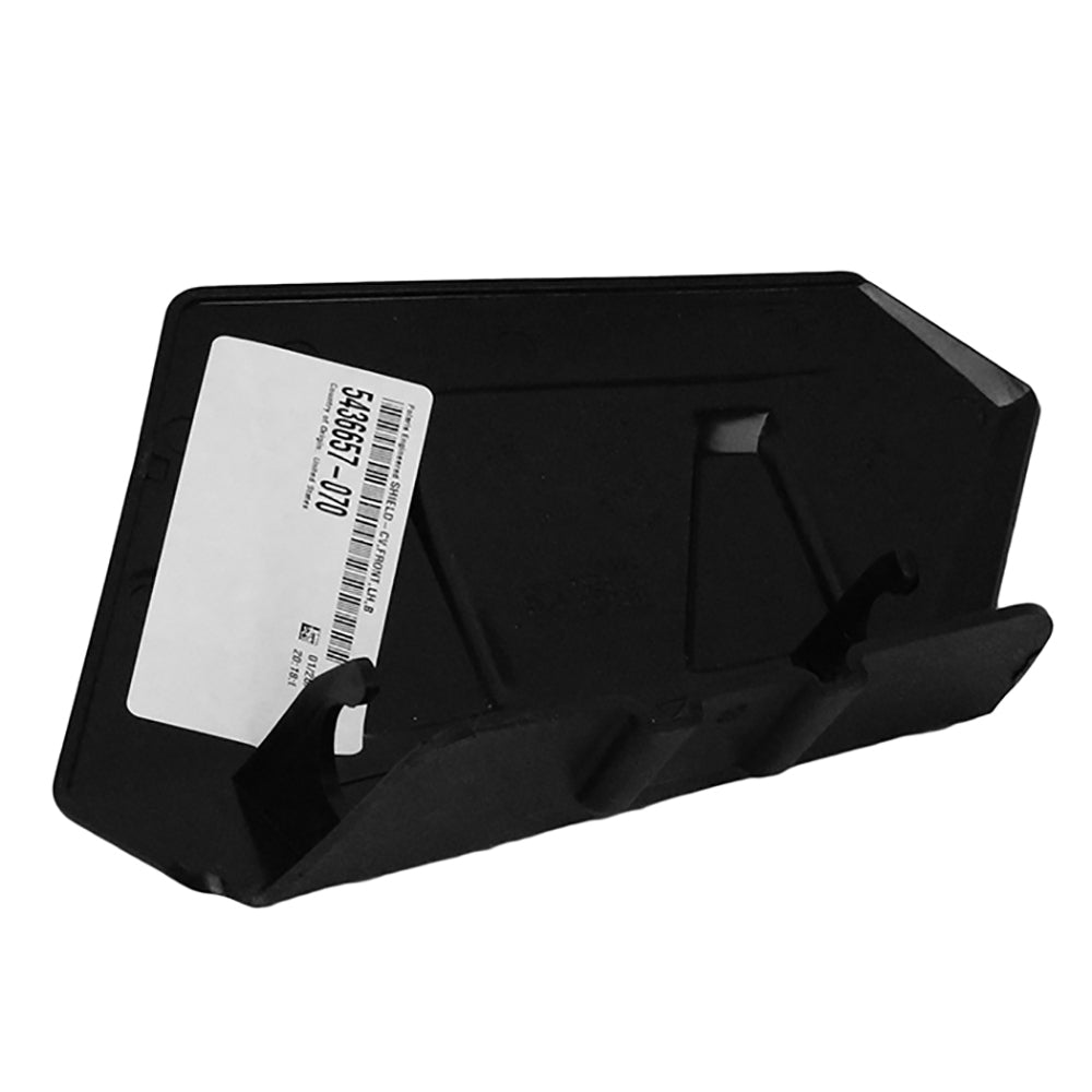 Polaris Black Front Left Hand CV Shield 5436657-070 alternate view
