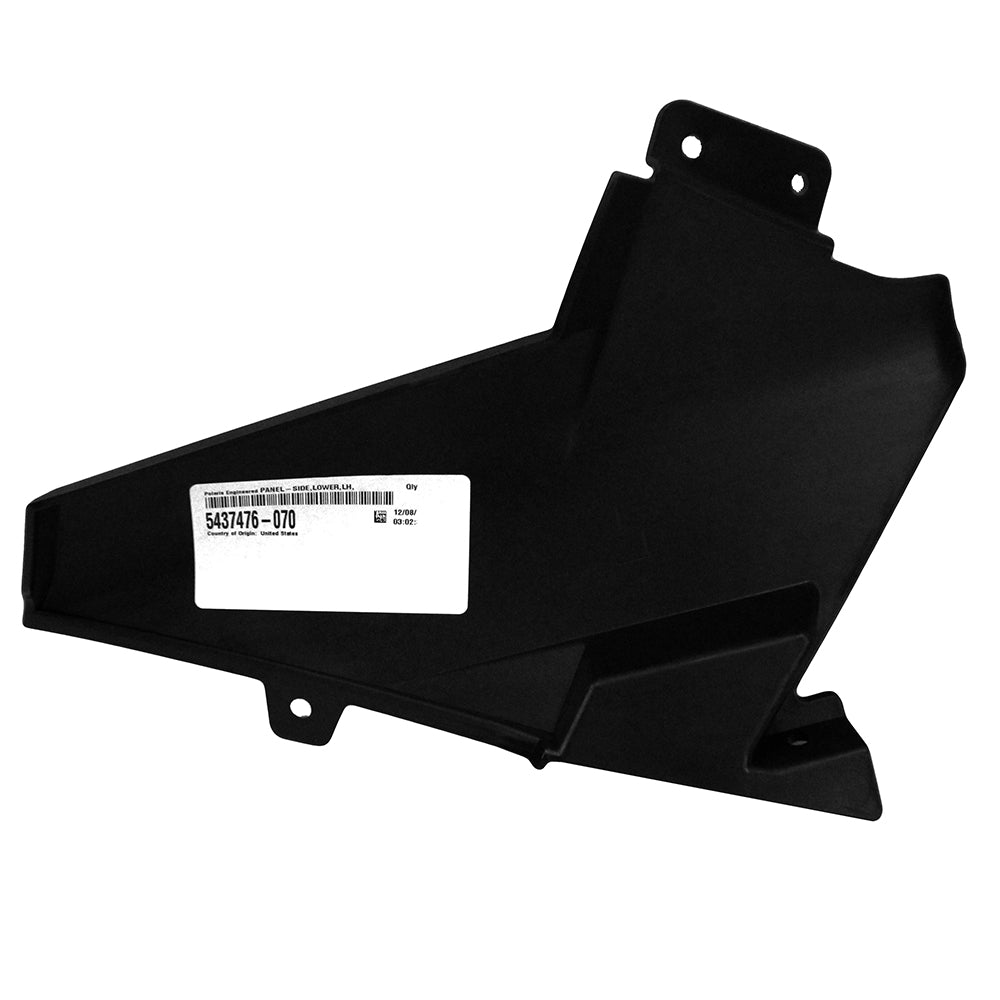 Polaris Black Lower Left Hand Side Panel 5437476-070 alternate view