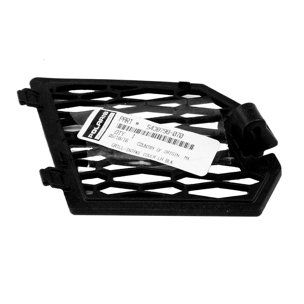 Polaris 5438798-070 Black Left Hand Intake Cover Grill RZR XC 900 XP XC 4