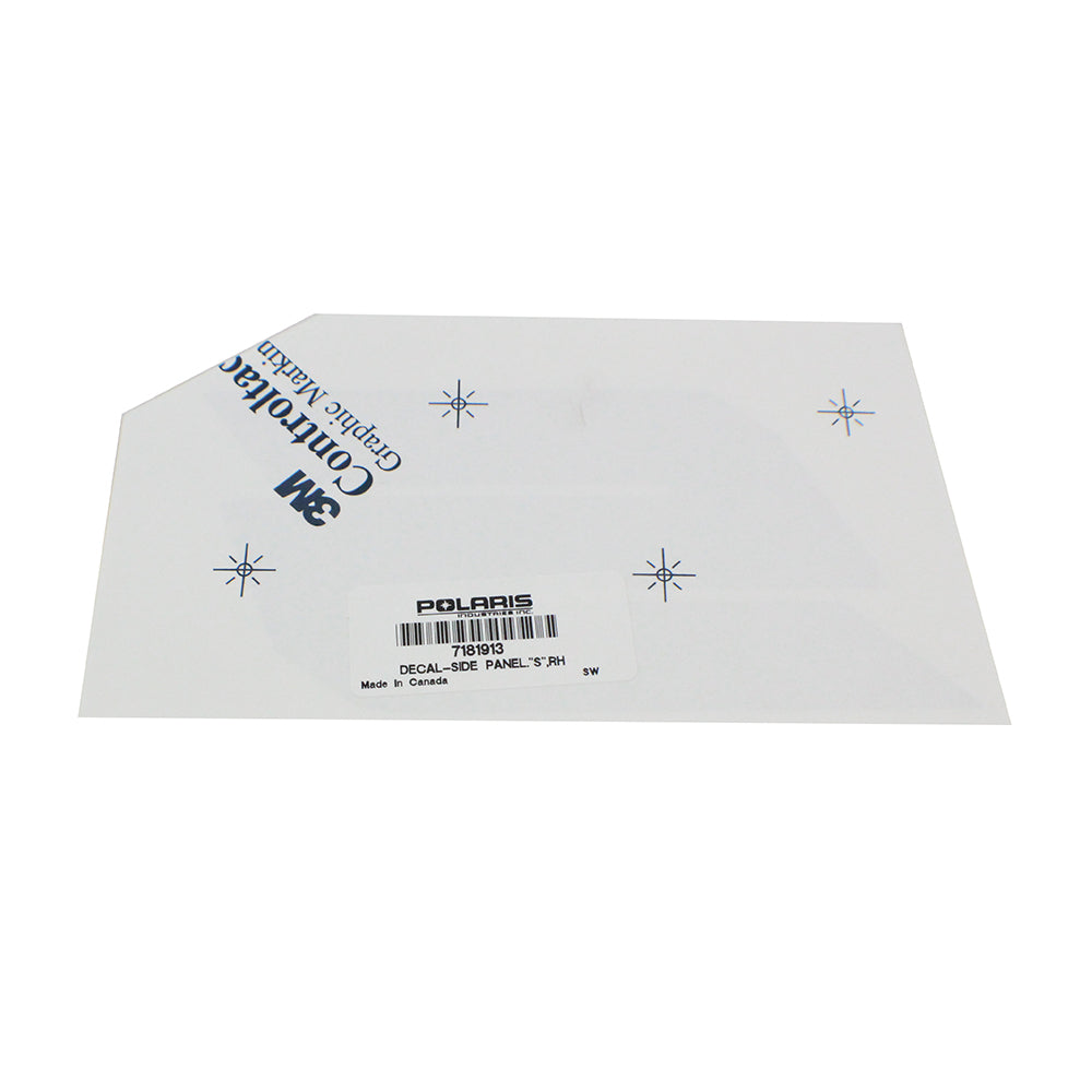 Genuine OEM Polaris Decal Rush Switchback 7181912