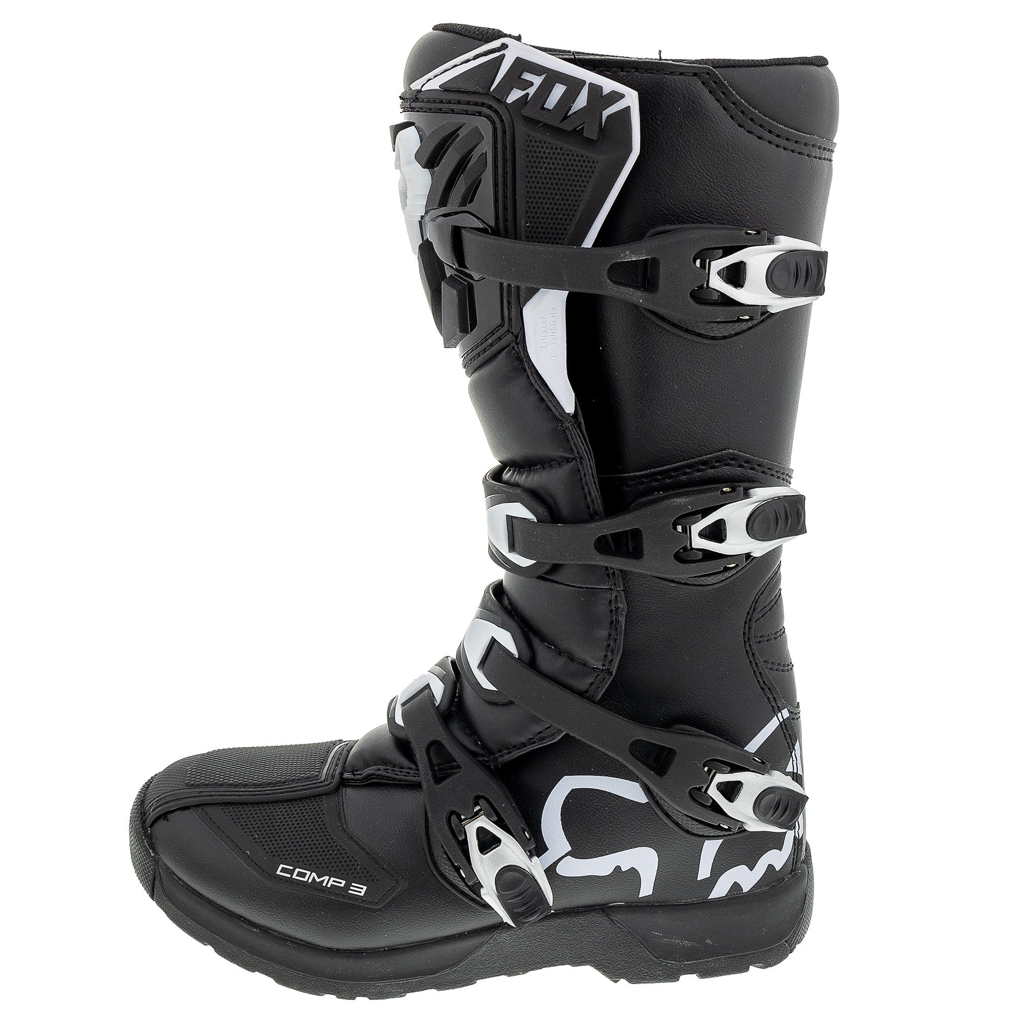 Open-box.Fox Racing Youth Comp Boots Easy Pivot Lock Buckles Race Bonded SDP183