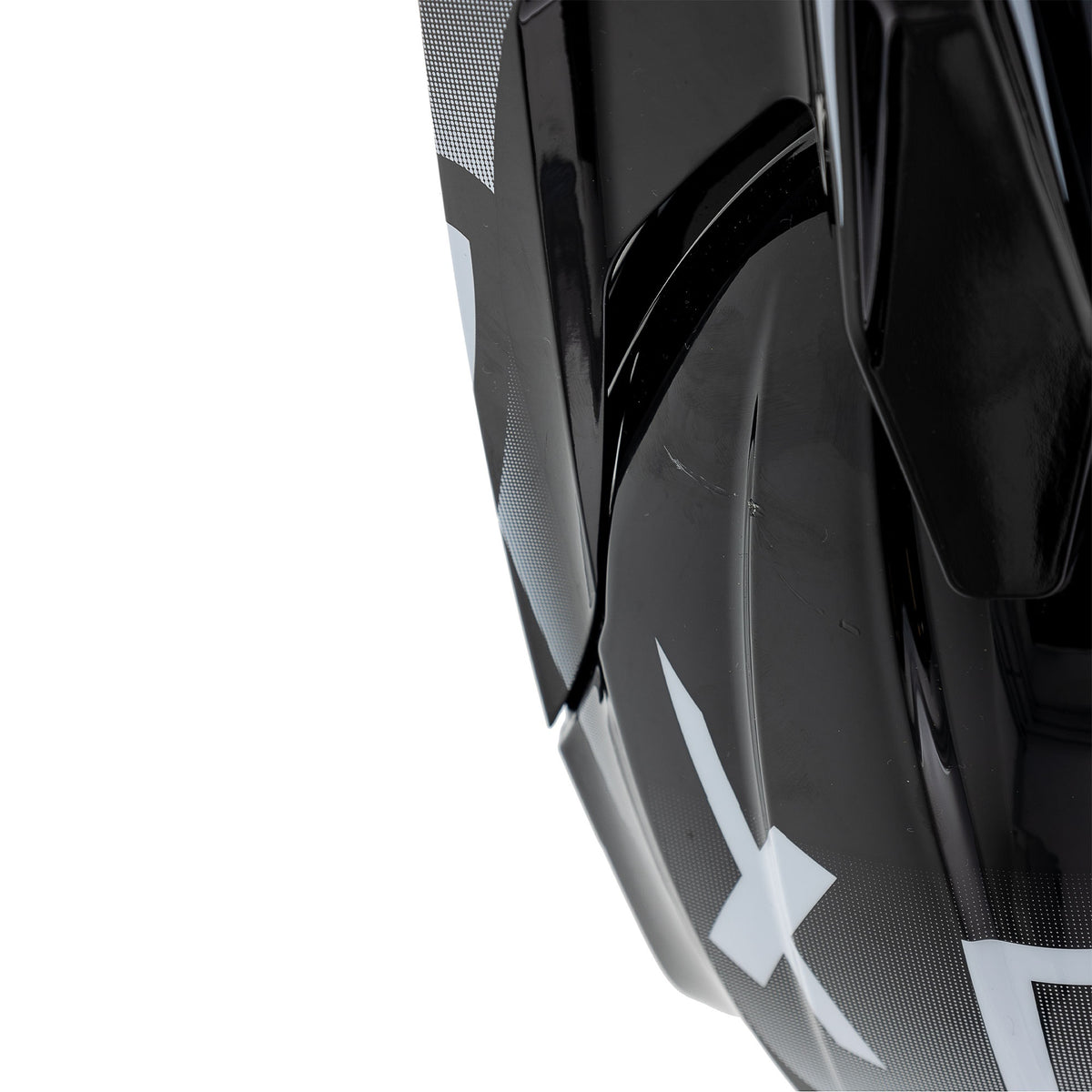 Open-box.Fox Racing Black V1 Leed Motocross Helmet DOT Offroad MotoX MIPS SDP234