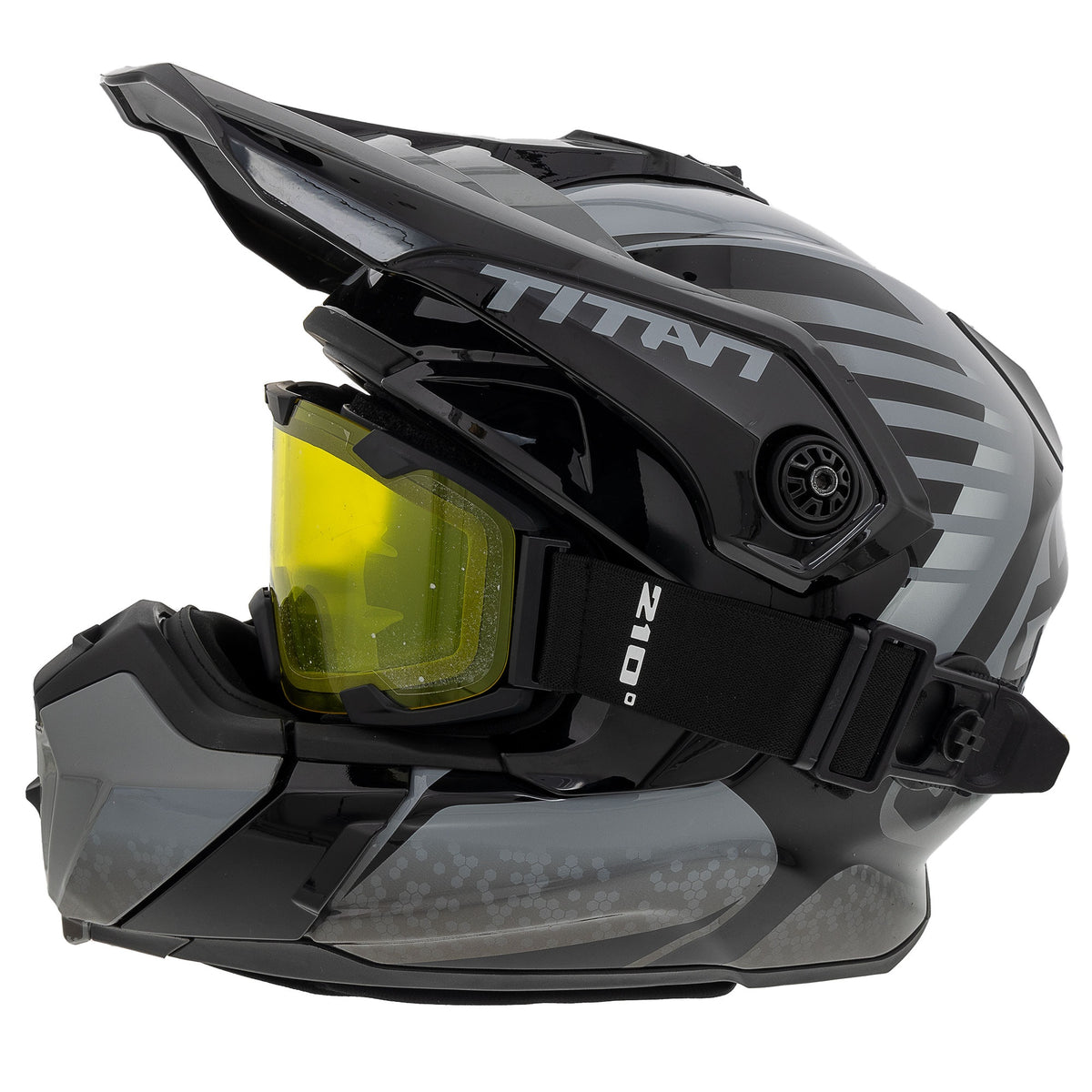 Open-box.CKX Titan Helmet Trail and Backcountry Avid Included 210 Goggles SDP257