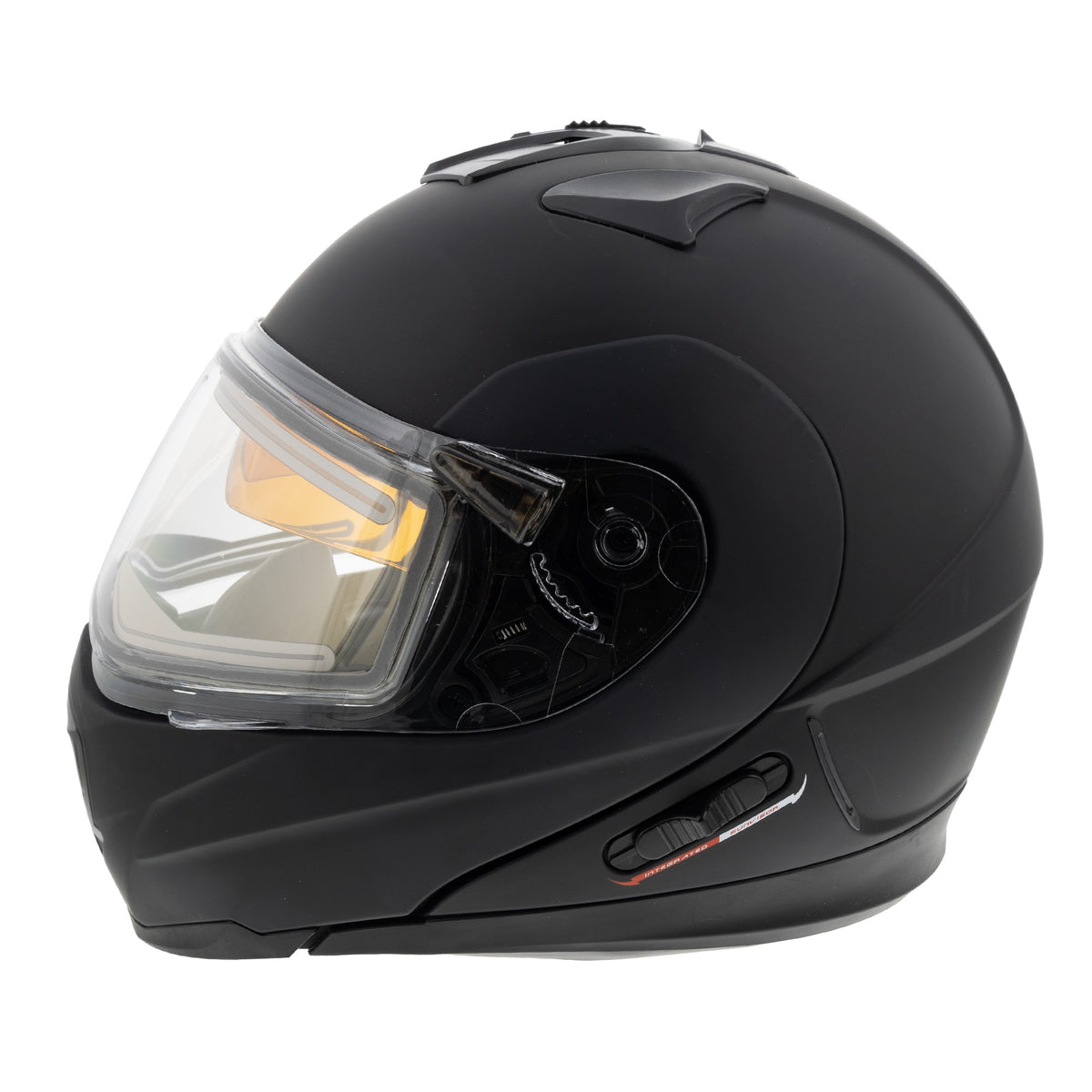 Open-Box.Polaris Eclipse 1.5 Modular Snowmobile Helmet ElectricShield DOT SDP503