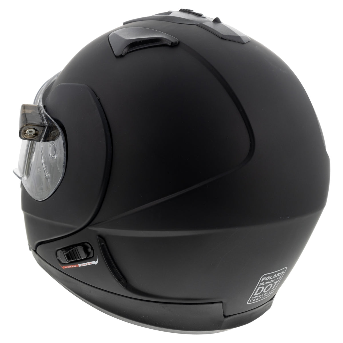 Open-Box.Polaris Eclipse 1.5 Modular Snowmobile Helmet ElectricShield DOT SDP503