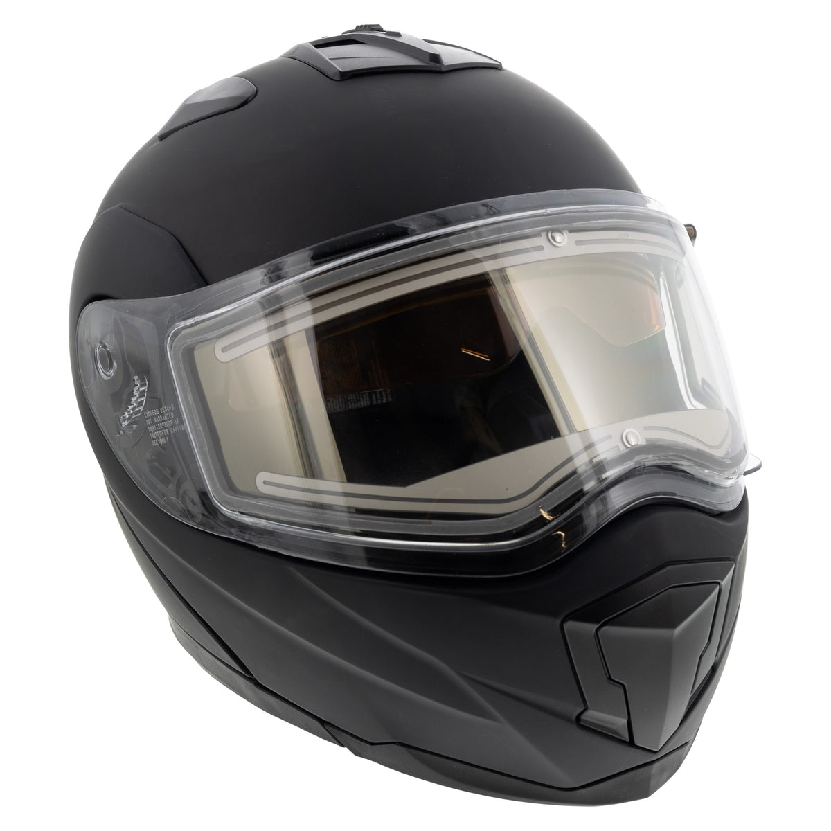 Open-Box.Polaris Eclipse 1.5 Modular Snowmobile Helmet ElectricShield DOT SDP503