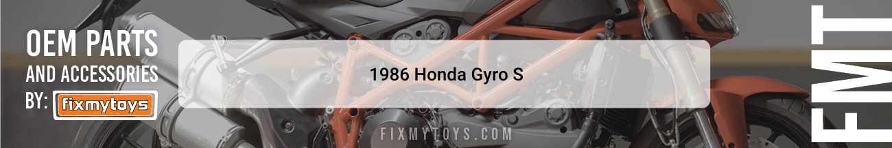 1986 Honda Gyro S