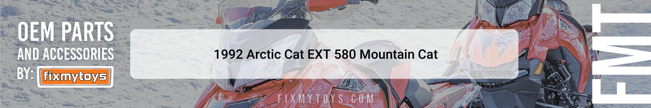 1992 Arctic Cat EXT 580 Mountain Cat