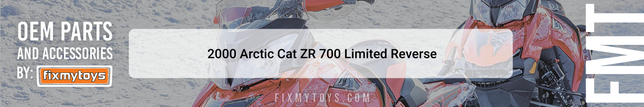 2000 Arctic Cat ZR 700 Limited Reverse