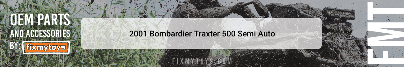 2001 Bombardier Traxter 500 Semi Auto
