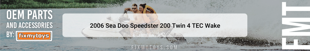 2006 Sea-Doo Speedster 200 Twin 4-TEC Wake