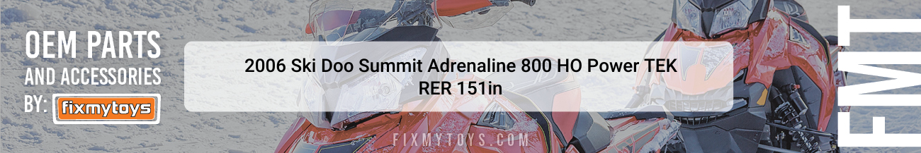 2006 Ski-Doo Summit Adrenaline 800 HO Power TEK RER 151in