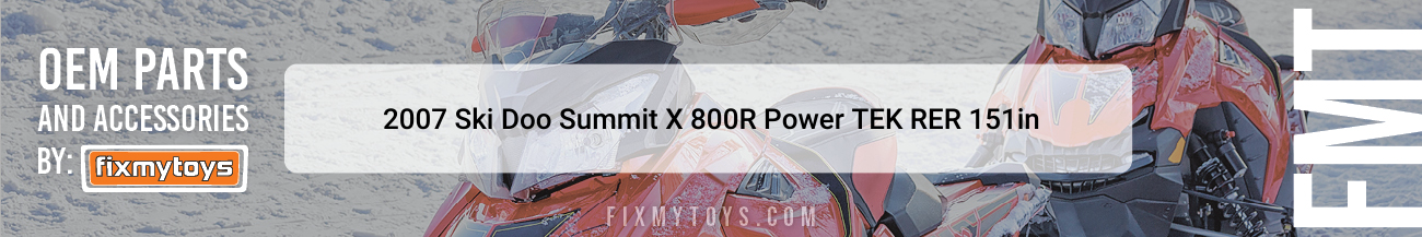 2007 Ski-Doo Summit X 800R Power TEK RER 151in
