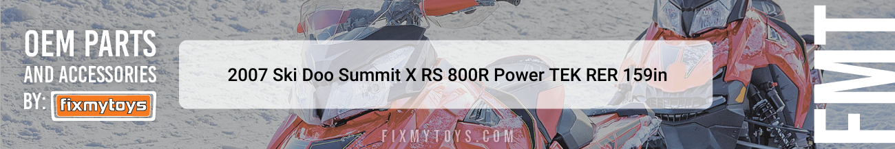 2007 Ski-Doo Summit X RS 800R Power TEK RER 159in