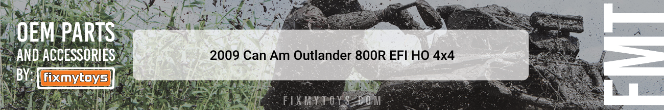 2009 Can-Am Outlander 800R EFI HO 4x4