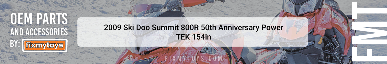 2009 Ski-Doo Summit 800R 50th Anniversary Power TEK 154in