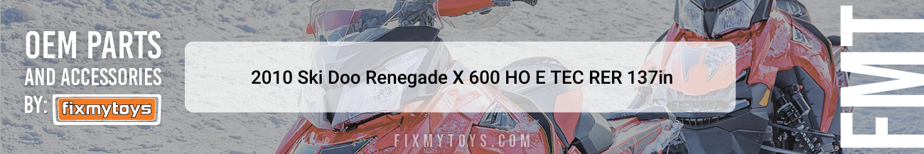 2010 Ski-Doo Renegade X 600 HO E-TEC RER 137in