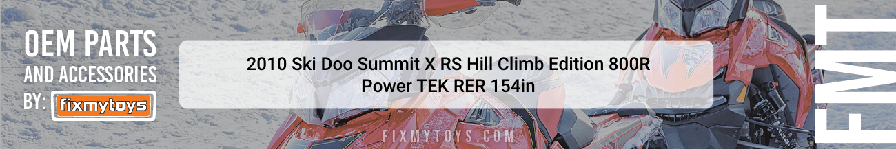 2010 Ski-Doo Summit X RS Hill Climb Edition 800R Power TEK RER 154in