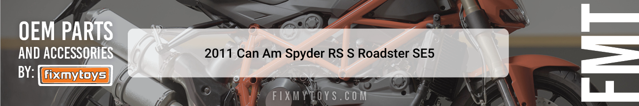 2011 Can-Am Spyder RS-S Roadster SE5