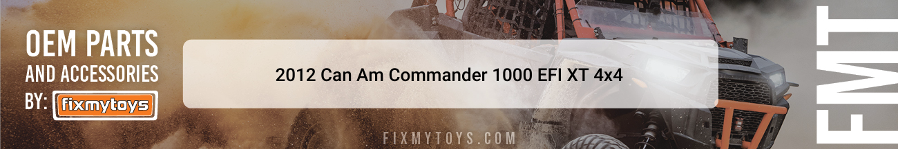 2012 Can-Am Commander 1000 EFI XT 4x4