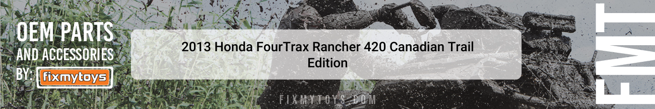 2013 Honda FourTrax Rancher 420 Canadian Trail Edition