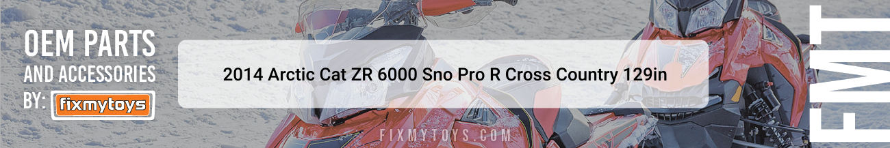 2014 Arctic Cat ZR 6000 Sno-Pro R Cross Country 129in