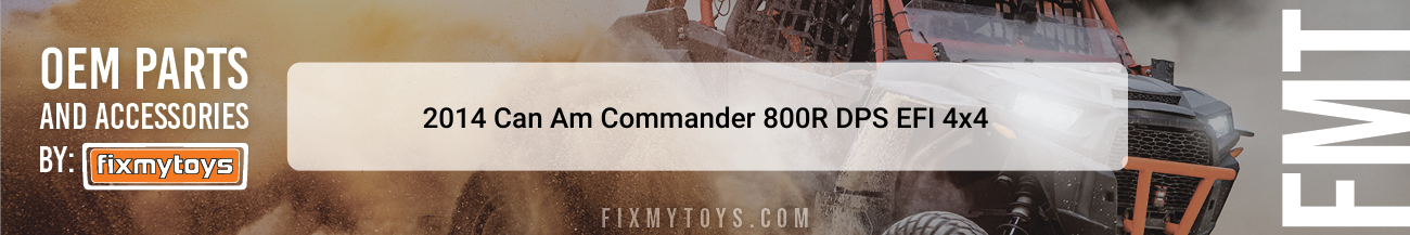 2014 Can-Am Commander 800R DPS EFI 4x4