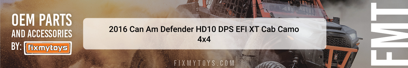 2016 Can-Am Defender HD10 DPS EFI XT Cab Camo 4x4