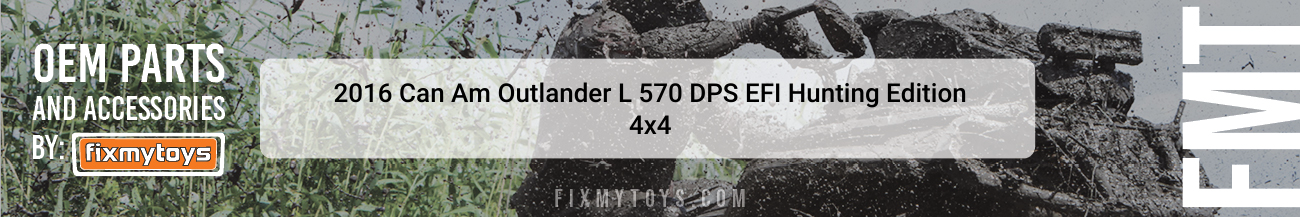 2016 Can-Am Outlander L 570 DPS EFI Hunting Edition 4x4