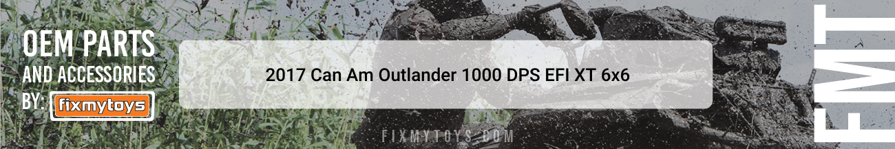 2017 Can-Am Outlander 1000 DPS EFI XT 6x6