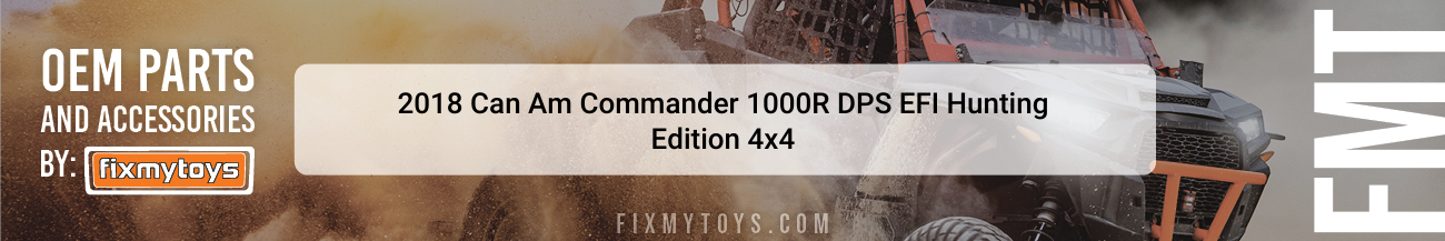 2018 Can-Am Commander 1000R DPS EFI Hunting Edition 4x4