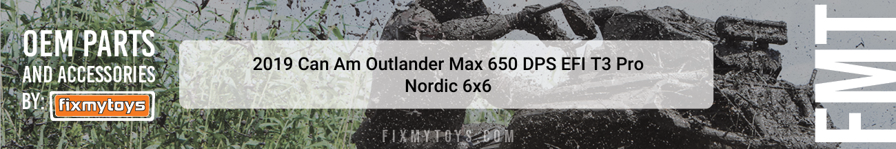 2019 Can-Am Outlander Max 650 DPS EFI T3 Pro Nordic 6x6