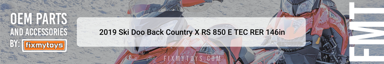 2019 Ski-Doo Back Country X RS 850 E-TEC RER 146in