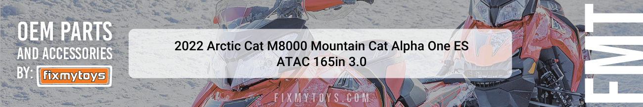 2022 Arctic Cat M8000 Mountain Cat Alpha One ES ATAC 165in 3.0
