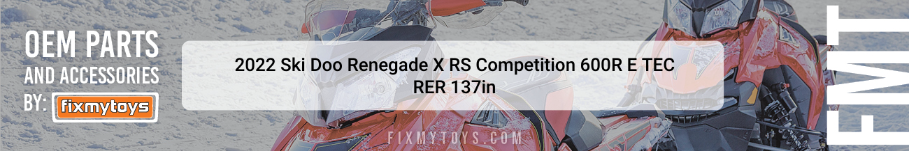 2022 Ski-Doo Renegade X RS Competition 600R E-TEC RER 137in