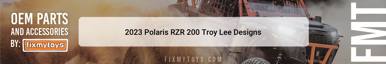 2023 Polaris RZR 200 Troy Lee Designs