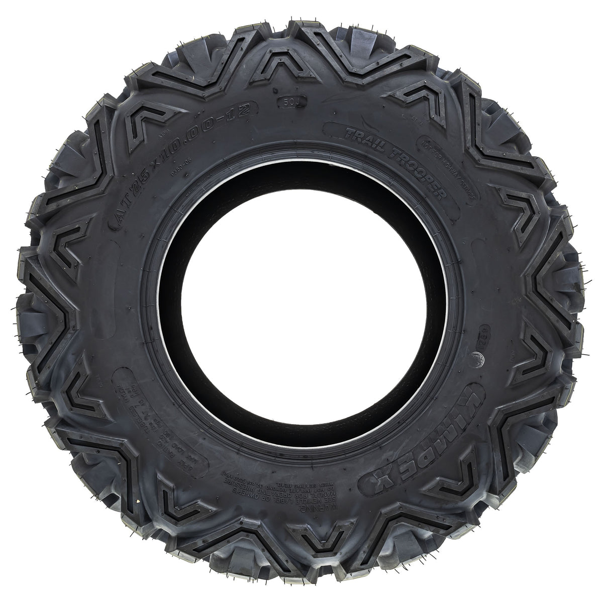 Kimpex 021103 Rear Trail Trooper Tire Bias 25X10-12 Alterra 400 450 500 550 600 700 XR TRV