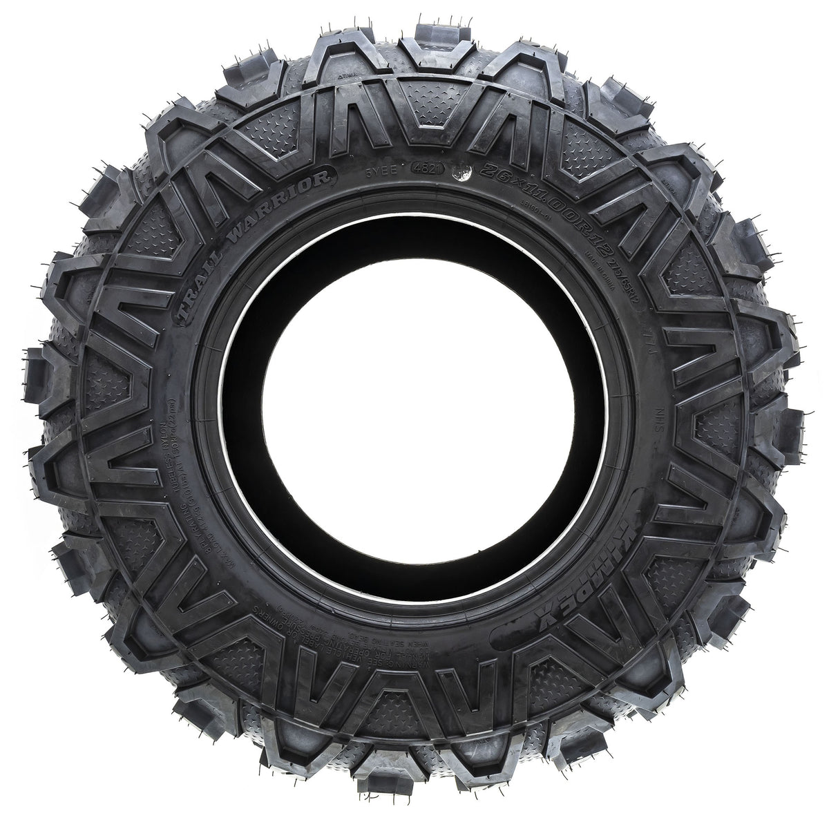 Kimpex 021189 Trail Warrior Tire 26X11R12 Radial 8 Ply All Terrain Tubeless